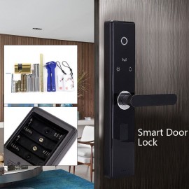 Keyless Entry Smart Door Lock Biometric Fingerprint Digital Keypad Door Lock