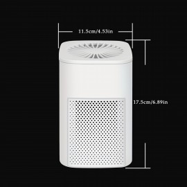 2024 New Air Purifier Home Office Desktop Mini Air Anion Purifier To Remove Formaldehyde Sleep At Ease