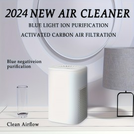 2024 New Air Purifier Home Office Desktop Mini Air Anion Purifier To Remove Formaldehyde Sleep At Ease