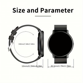 Smart Watch, Wireless Calling/dialing, Multiple Sports Modes, Incoming Call Reminder And Rejection, SMS Reminder, Information Reminder Viewing, Multiple APP Reminders, Sports Watch, Custom Wallpaper, Fitness Monitoring, Compatible With IPhone/Android