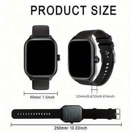 Smart Watch, Wireless Calling/dial, Multi -Sport Mode, Calling Reminder And Rejection, SMS Reminder, Various APP Reminders, Sports Watches For IPhone/Andriod