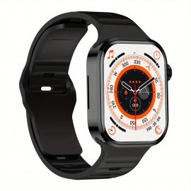 NEW Smart Watch Wireless Calling/ Receiving Multiple Sports Modes Sedentary Reminder Weather Forecast Message Notification Borderlessslim Design Multi-SportMode For Android & For IPhones For Men&Women AS A Gift