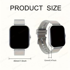 Fashion Smart Watch, Wireless Call Reminder For Men And Women, Multi-functional Sports And Fitness Watch, Can Listen To Music Sports Watch