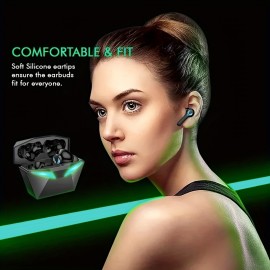 New True Wireless Headphones High Sound Quality Dual Headphones Long Battery Life Unisex Sports Games