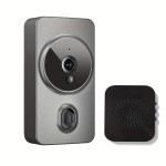 New Smart Video Doorbell, APP Control Phone Reminder Two-way Intercom, 2.4G Wireless Wifi For Home And Commercial Use, Night Vision With Cloud Storage Function Camera, No Hole Installation (AAA Battery Power, Shipped Without Battery)