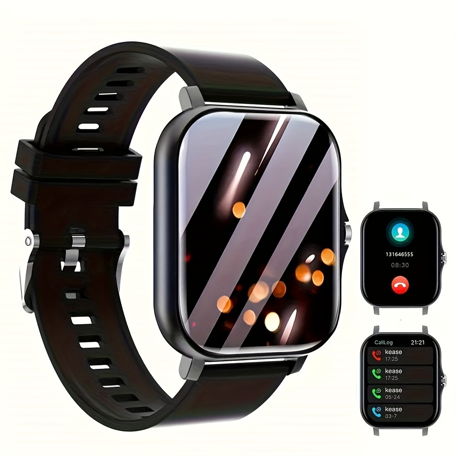 fashion smart watch wireless call reminder for men and women multi functional sports and fitness watch can listen to music sports watch details 1