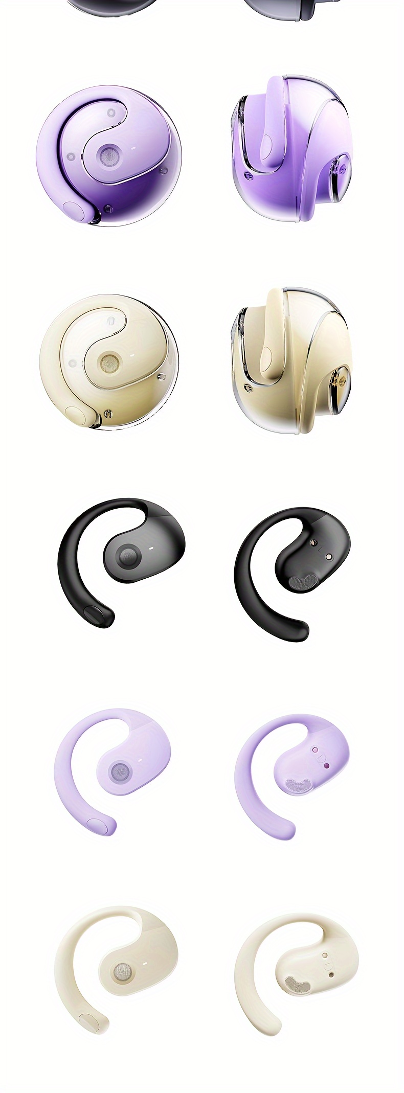 portable wireless headset does not enter the ear hook over the ear high power ultra long battery life earphone suitable for any mobile phone wireless connection details 7